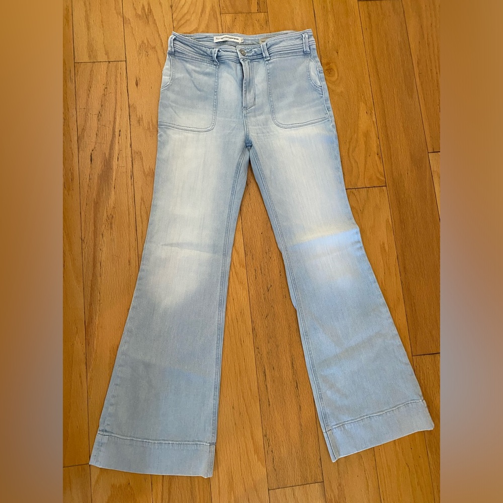 Anthropologie Pilcro High-Rise Trouser Bootcut Jeans. Size 29